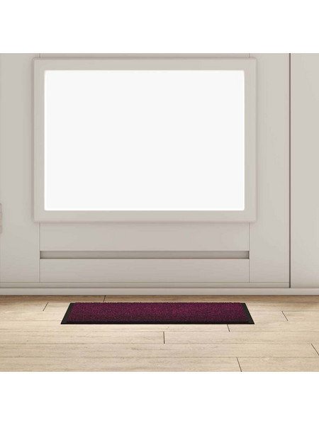 Χαλάκι Εξώπορτας Μπορντό 60 x 40 x 1.2 εκ. Ύφασμα τέντι 42013446