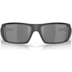 Oakley OO9231 02 Ανδρικά Γυαλιά Ηλίου Ορθογώνια Κοκάλινα Μαύρα με Κόκκινο Φακό