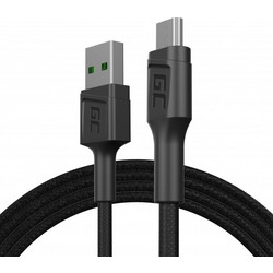 Green Cell KABGC20 USB cable USB 2.0 1.2 m USB A Micro-USB B Black