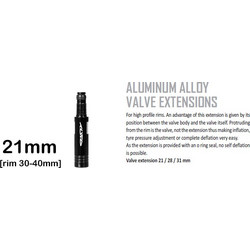 ΠΡΟΕΚΤΑΣΗ ΒΑΛΒΙΔΑΣ TUFO 21mm black