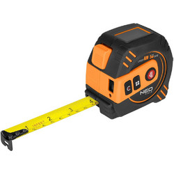 NEO Μετροταινία 5mx19mm & Μετρητής αποστάσεων laser 40m 67-100