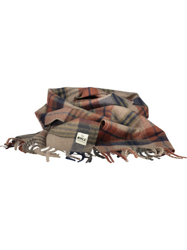 MEN'S BROWN RIFLE SCARF Καφέ