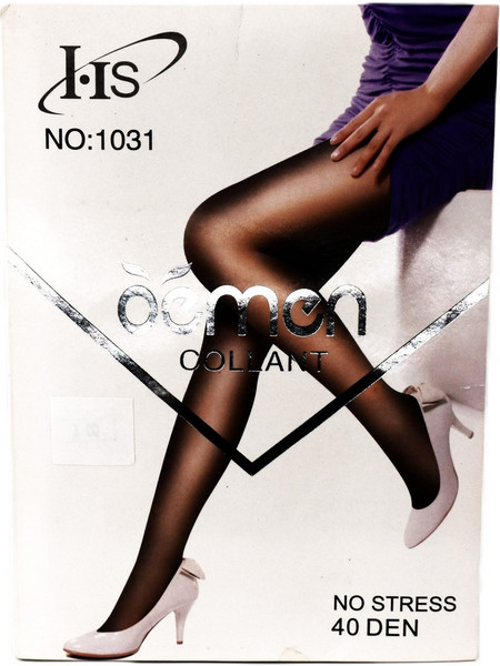 Γυναικείο καλσόν 40den K. Νο 1031KAL - BLACK - BLACK