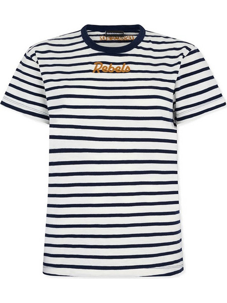 STRIPED JUST RIGHT FIT T-SHIRT WOMEN DSQUARED2