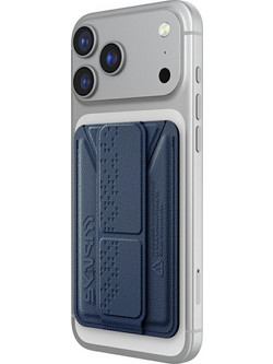 Skinarma Wallet Kado Haxa Magnetic Cardholder Grip Stand Blue - (SK-KADO-HAXABLU)