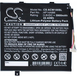 Cameron Sino 3.8V 5.9Ah Li-Po Μπαταρία για Acer Aspire Switch 10