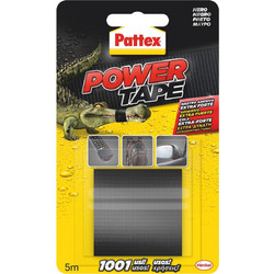 ΤΑΙΝΙΑ ΥΦΑΣΜΑΤΙΝΗ POWER TAPE 50mm X 5mt ΜΑΥΡΗ