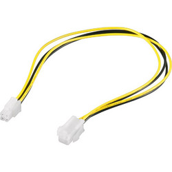 GOOBAY καλώδιο προέκτασης 4pin ATX12 P4 51359, 0.4m 51359