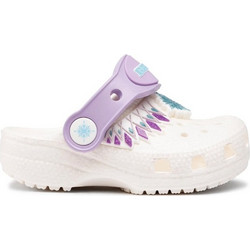 Crocs Frozen II Παιδικά Παπούτσια Θαλάσσης για Κορίτσι Λευκά 207715-100