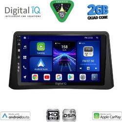 Digital IQ BXC 3496_CPAA Ηχοσύστημα Αυτοκινήτου με Οθόνη Αφής Bluetooth & GPS