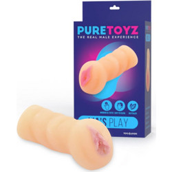 Toyz4lovers Puretoyz Lia's Play Pocket Pussy & Sleeve Αυνανιστήρι Flesh