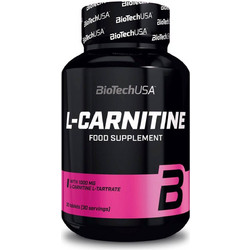 Biotech USA L-Carnitine Συμπλήρωμα Διατροφής με Καρνιτίνη 1000mg 30 Ταμπλέτες