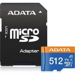 Adata microSDXC 512GB Class 10 U1 V10 UHS-I A1