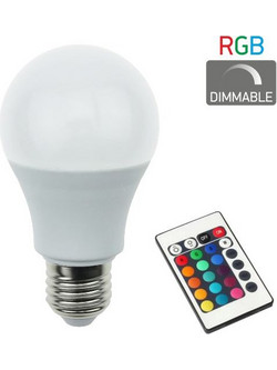 ΛΑΜΠΤΗΡAΣ LED RGB E27 7.5W - 5377