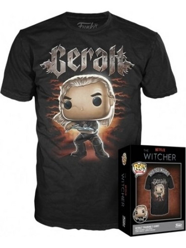 Funko Pop! Tees Television: The Witcher - Geralt Training (XL) Training (XL)