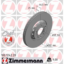 Zimmermann Δισκόπλακα - 100.1242.20