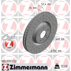 Zimmermann Δισκόπλακα - 100.3357.52