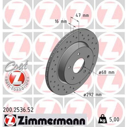 Zimmermann Δισκόπλακα - 200.2536.52