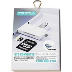 OTG μετατροπέας Usb σε type-c Treqa USB-6