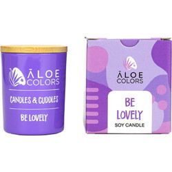 Aloe Colors Aloe Colors Candle Be Lovely-Αρωματικό Κερί Σόγιας, 150gr