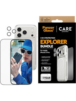 PanzerGlass - CARE 3-in-1 Flagship Explorer Bundle - iPhone 17 Pro