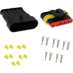 Αδιάβροχος Σύνδεσμος Καλωδίων IP65 5 Pins w16941-1