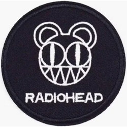 RADIOHEAD Υφασμάτινο Σήμα Ραπτικής 6,5X6,5εκ