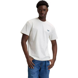ΑΝΔΡΙΚΟ T-SHIRT LEE SS SMALL LOGO TEE - ΕΚΡΟΥ