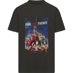 The Big Bang Theory Poster Heavy Oversize Tee black