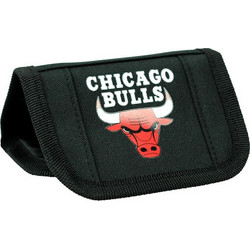 ΠΟΡΤΟΦΟΛΙ NBA CHICAGO BULLS LOGO ΜΑΥΡΟ
