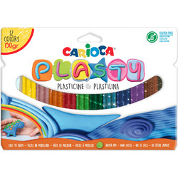 Carioca Πλαστελίνες Plasty 12 Χρωμάτων