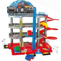 Mochtoys Parking Set 4 Levels With Cars 11848