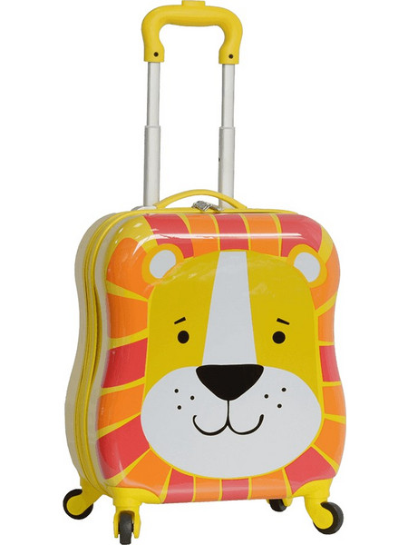 Snowball 846.196127 Lion Παιδική Βαλίτσα Καμπίνας 44x34x20cm με 4 Ρόδες Πορτοκαλί