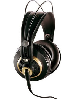 AKG K-240 Studio Professional Ενσύρματα Ακουστικά Studio Over Ear Μαύρα