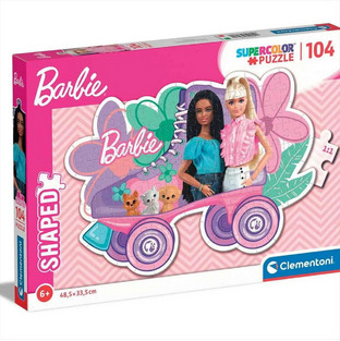 Παιδικό Puzzle Clementoni Shaped Barbie 104 Κομμάτια 27164