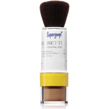 Supergoop! (Re)setting μεταλλική πούδρα SPF 35 Deep 4.25g