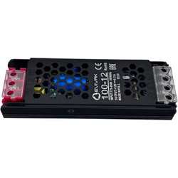 Τροφοδοτικό αλουμινίου slim 100W 12V για ταινία LED EVIVAK - Evivak