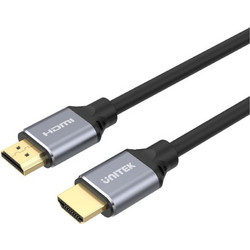 Unitek Καλώδιο HDMI 2.1 HDMI Male to HDMI Male 3m Black / Grey