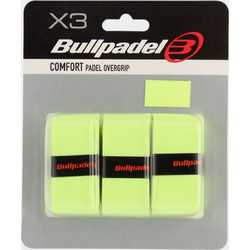 Bullpadel GB-1200 Padel Overgrips x 3 Yellow