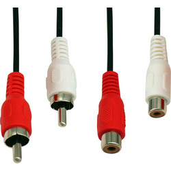 ΚΑΛΩΔΙΟ ΗΧΟΥ 2 RCA ΑΡΣΕΝΙΚΑ ΣΕ 2 RCA ΘΗΛΥΚΑ 1.5m OD2.8 J1902-004 VIC BAG OWI (ΣΕΤ ΜΕ 10)