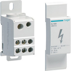 Μπλοκ Διανομής Ράγας 1P 125A KJ02D HAGER