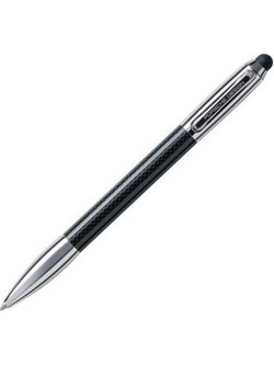 Porsche Design Shake Pen Big Στυλό μαύρο/ασημί 4046901978372