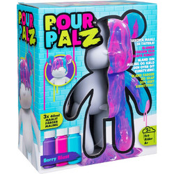 Pour Palz - DIY Paint Bear collectible - Berry Blast - Toys