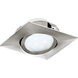 Φωτιστικό Χωνευτό Eglo 95843 PINEDA Νίκελ ματ (Nickel Mat- Satin) 3000K