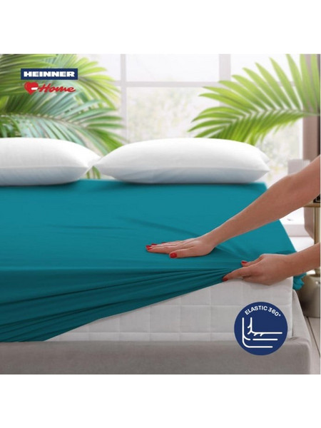Heinner HR-SHEET140-TRQ Σεντόνι με λάστιχο 140x200cm TRQ