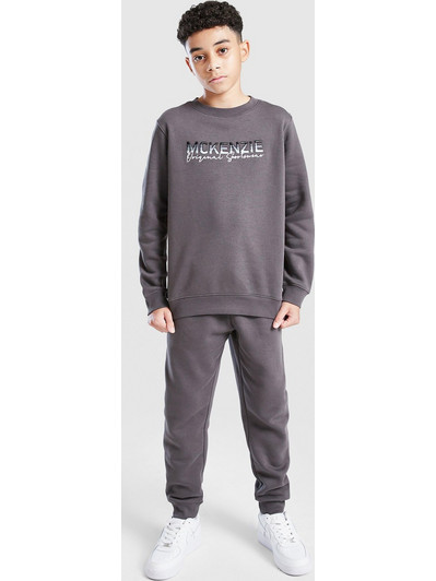 McKenzie Casson Fleece Crew Παιδικό Σετ Φόρμας MCKTJB17065064 CHARCOAL