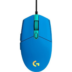 Logitech G203 Lightsync Ενσύρματο Gaming Ποντίκι RGB 8000 DPI Blue