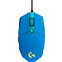 Logitech G203 Lightsync Ενσύρματο Gaming Ποντίκι RGB 8000 DPI Blue