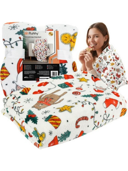 Ruhhy Christmas Blanket 1,5x2m 26608 - (18545-0)