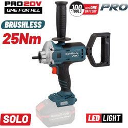 BORMANN Pro BBP5340 Δονητής Μπετού Μπαταρίας 20V,2 Ταχύτητες,25Nm-SOLO (Χωρίς Μαρκούτσι)